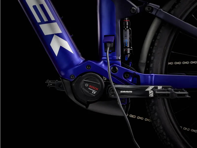 Trek Powerfly FS9 Equipped Gen 3 Electric Mountain Bike 2023 in Hex Blue-2